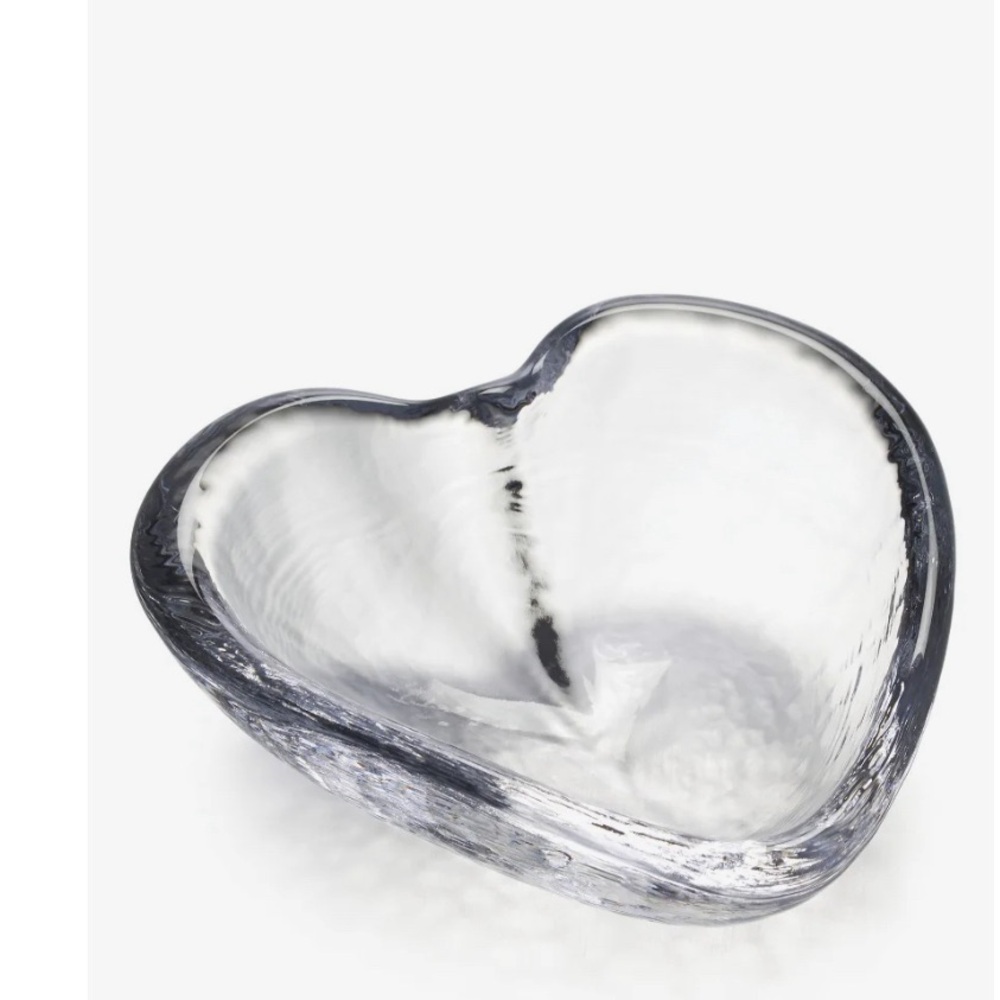 Simon Pearce large Highgate Heart Dish in Gift Box